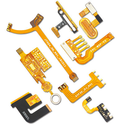 Thick 0.13mm Flexible FPC Assembly Circuit Board Line Width Spacing 1.0